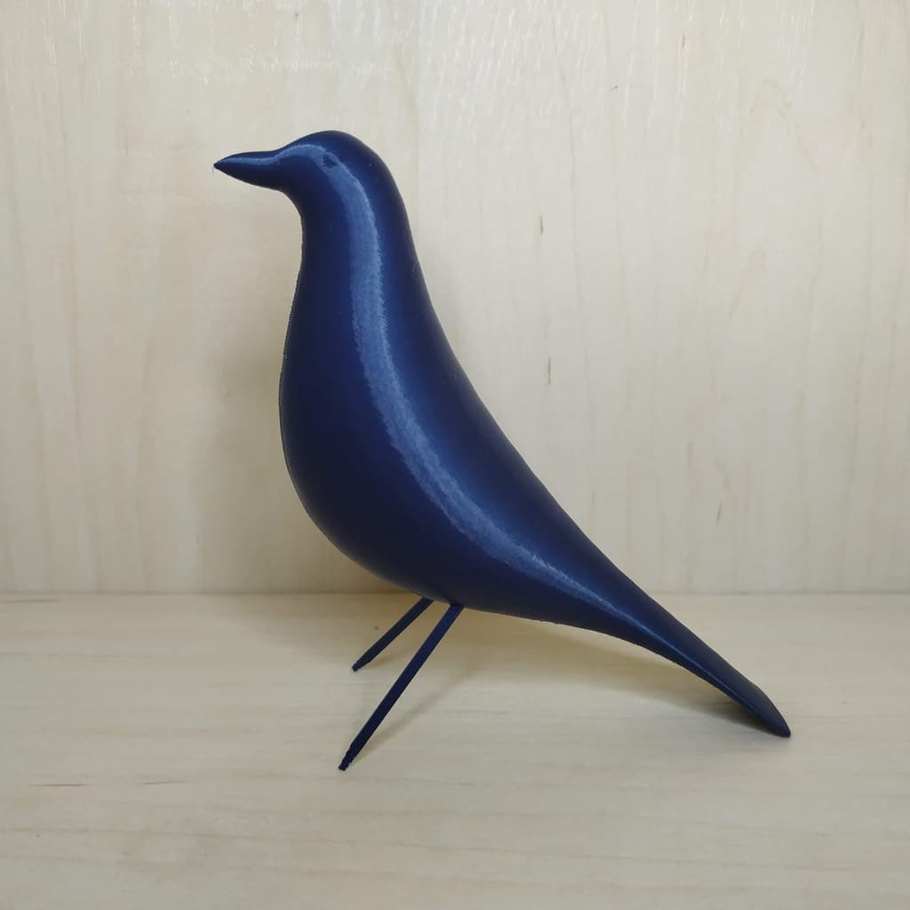 Escultura decorativa Passarinho Enfeite, Passáro Lindo Presente 3D