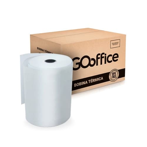 Bobina Térmica Go Office 57mmx40m Caixa c/20 unidades
