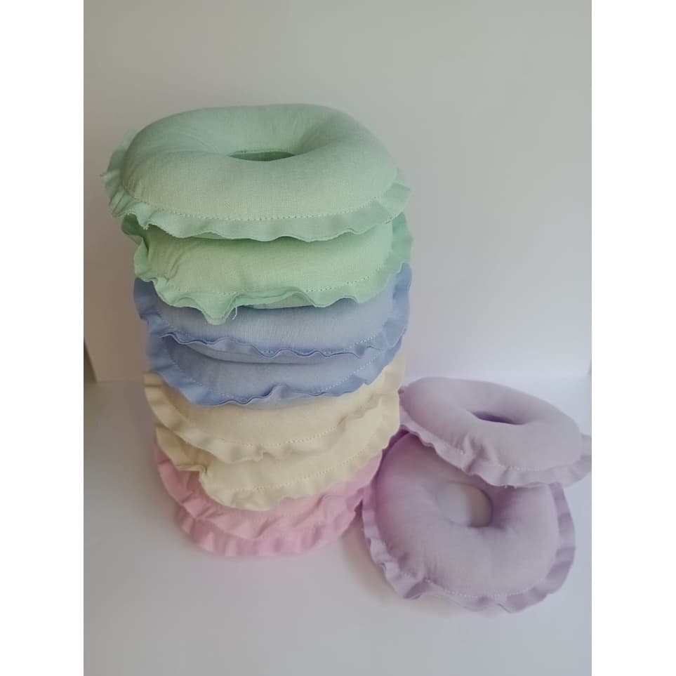 Kit 4 Rosquinha Amamentação Donut Algodao Enchimento antialérgico Protetor de Seio