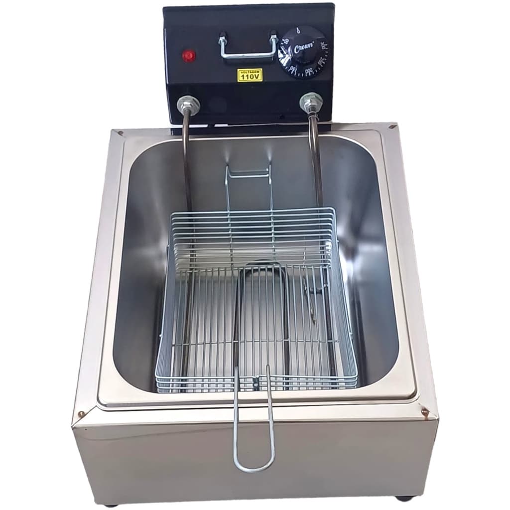 Fritadeira elétrica industrial grande 7 litros  promoção