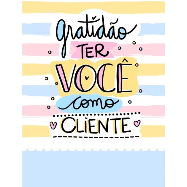 100 Tags de Agradecimento ao Cliente