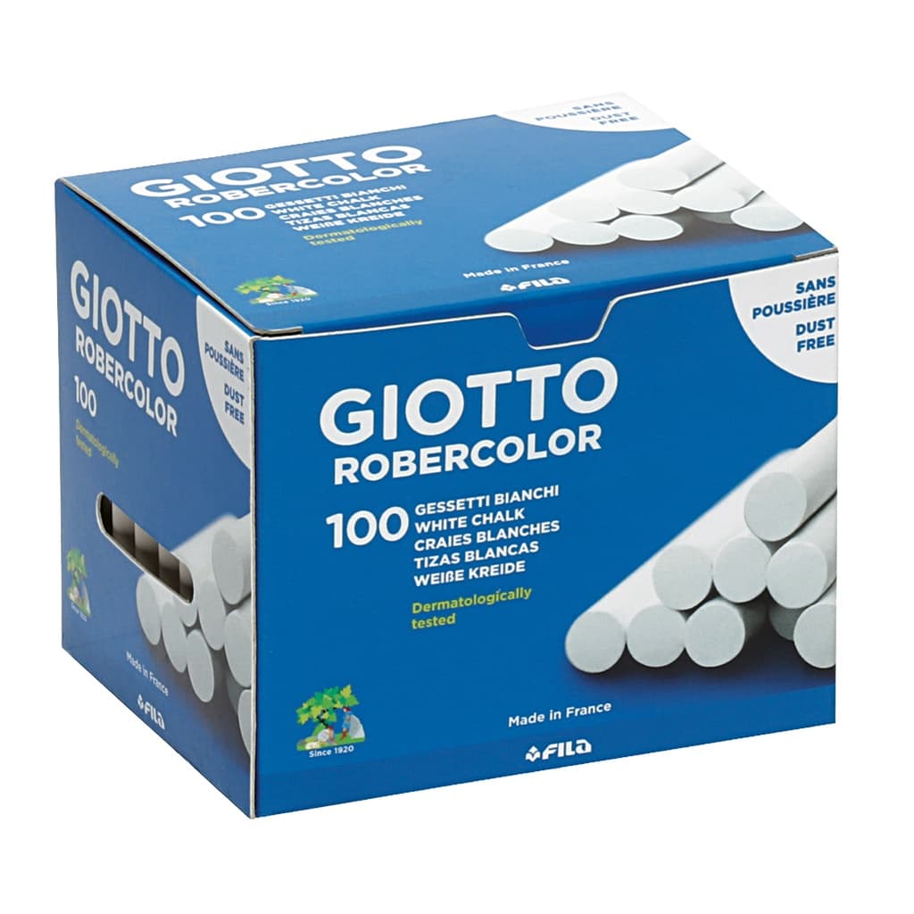 Giz Escolar Robercolor com 100 unidades Giotto