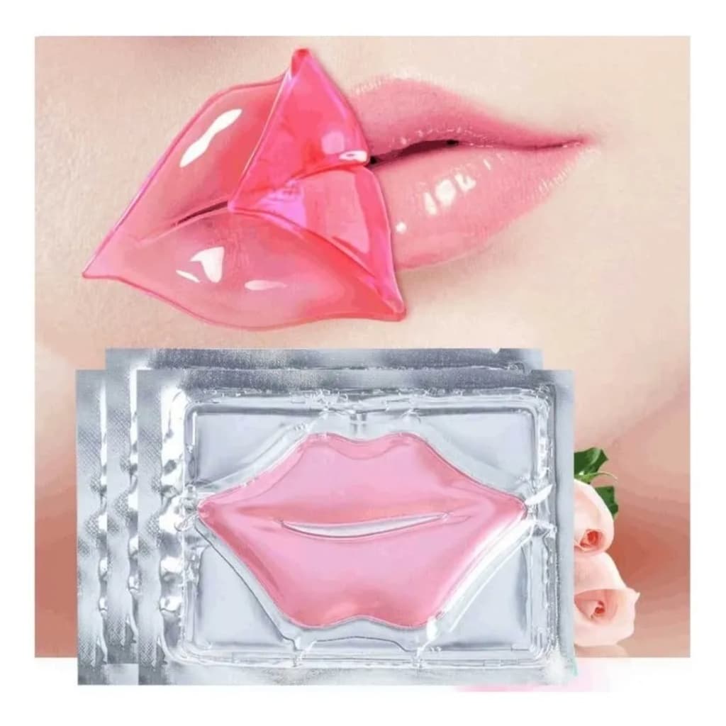 Kit Máscaras Hidratante Labial Dadiva Boca com Colágeno Nutrição Brilho Lábios