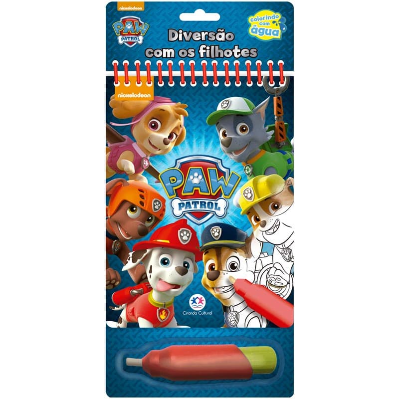Patrulha Canina | Diversão com os filhotes | Colorindo com Água