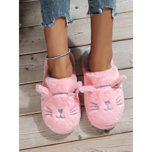 Pantufa Chinelo De Quarto Feminina Adulto Infantil Pelúcia Antiderrapante