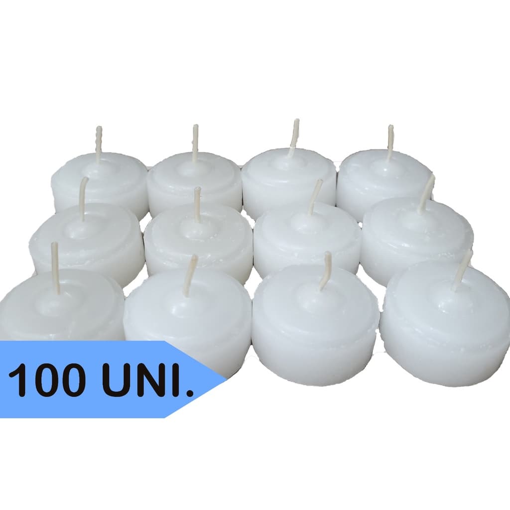 Vela Rechaund Branca Parafina Pura Preço de Atacado