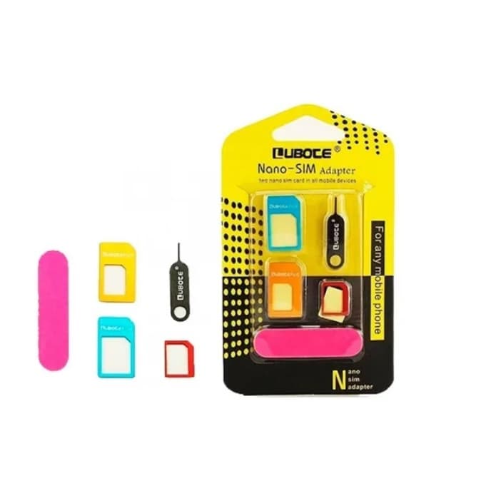 Aptador De Chip Sim 3 Em 1 Micro Mini E Nano Cel