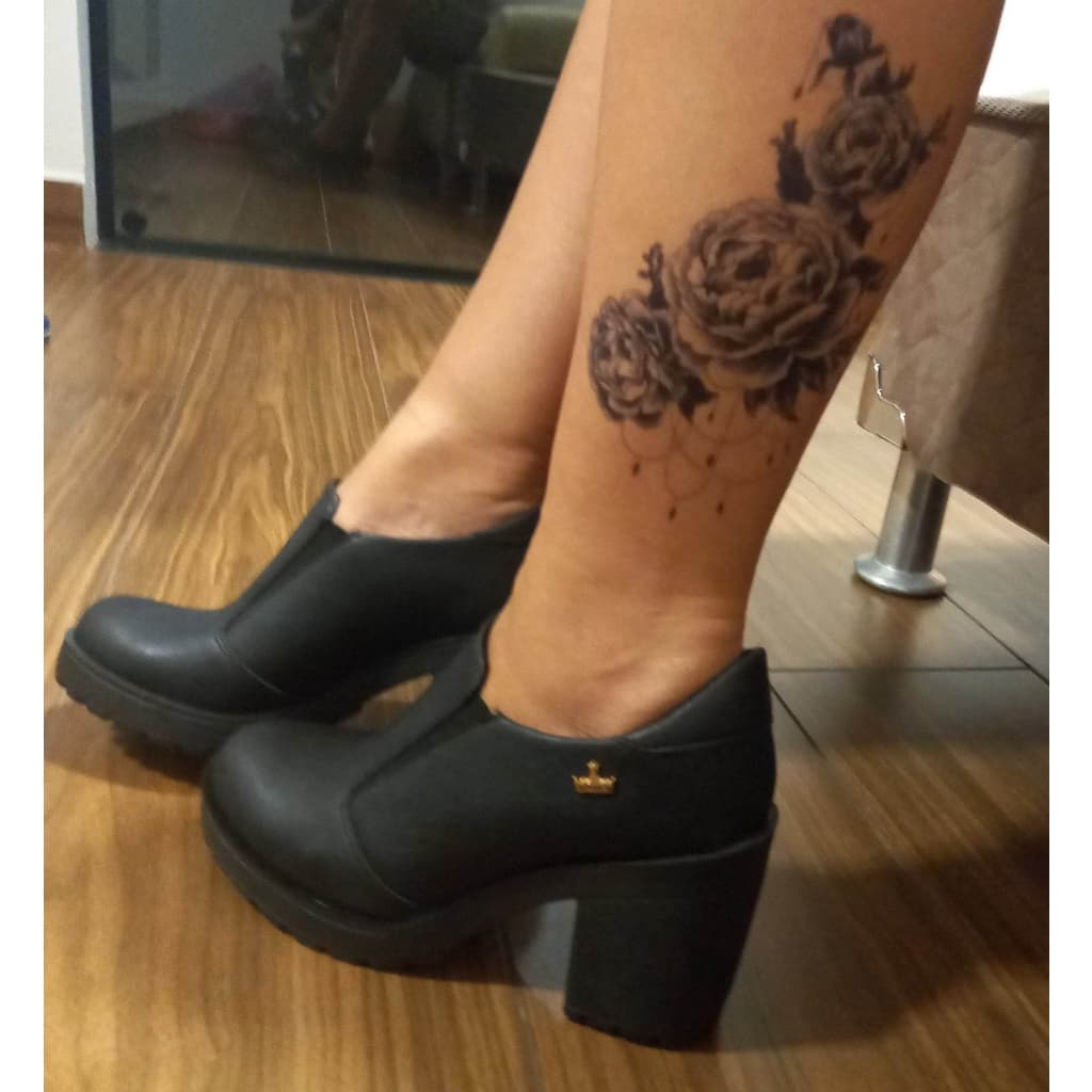 Oxford Tratorado Blogueira Salto Médio Envio Imediato