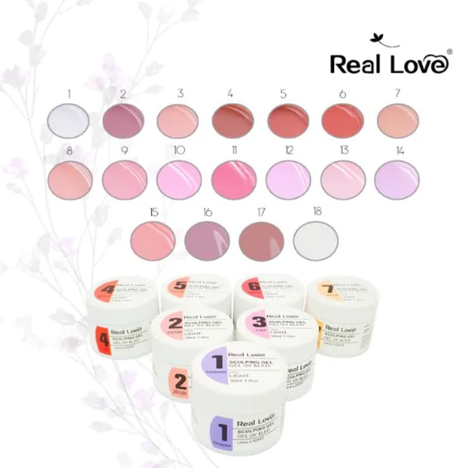 Gel de para Unhas Sculpting Gel  15ml - Real Love