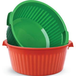 Bacia 12 Litros com Alça Plástico Reforçado Ideal para Lavanderia Limpeza ou Uso Doméstico Prática e Resistente