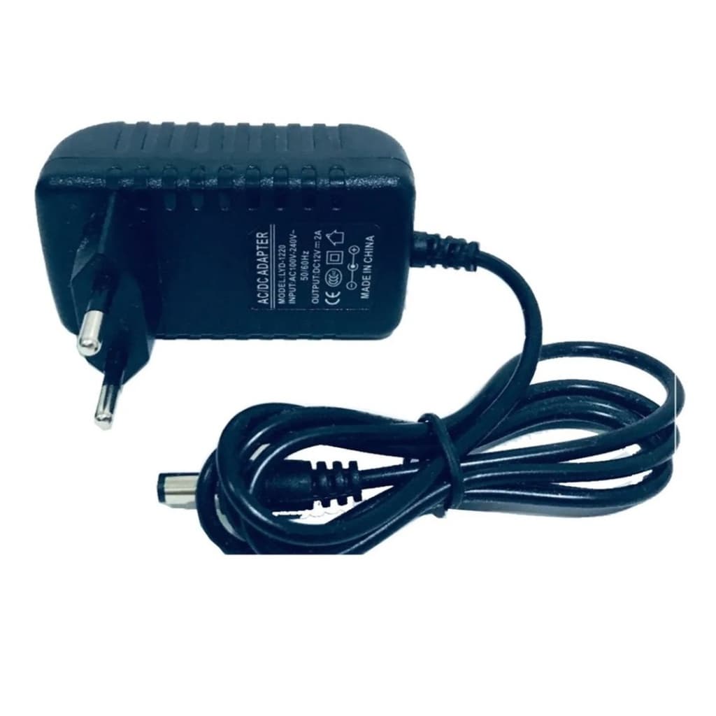 Fonte 12v 2A 110/220V Bivolt Estabilizada CFTV/Fita/Led/Som/Camera com plug P4
