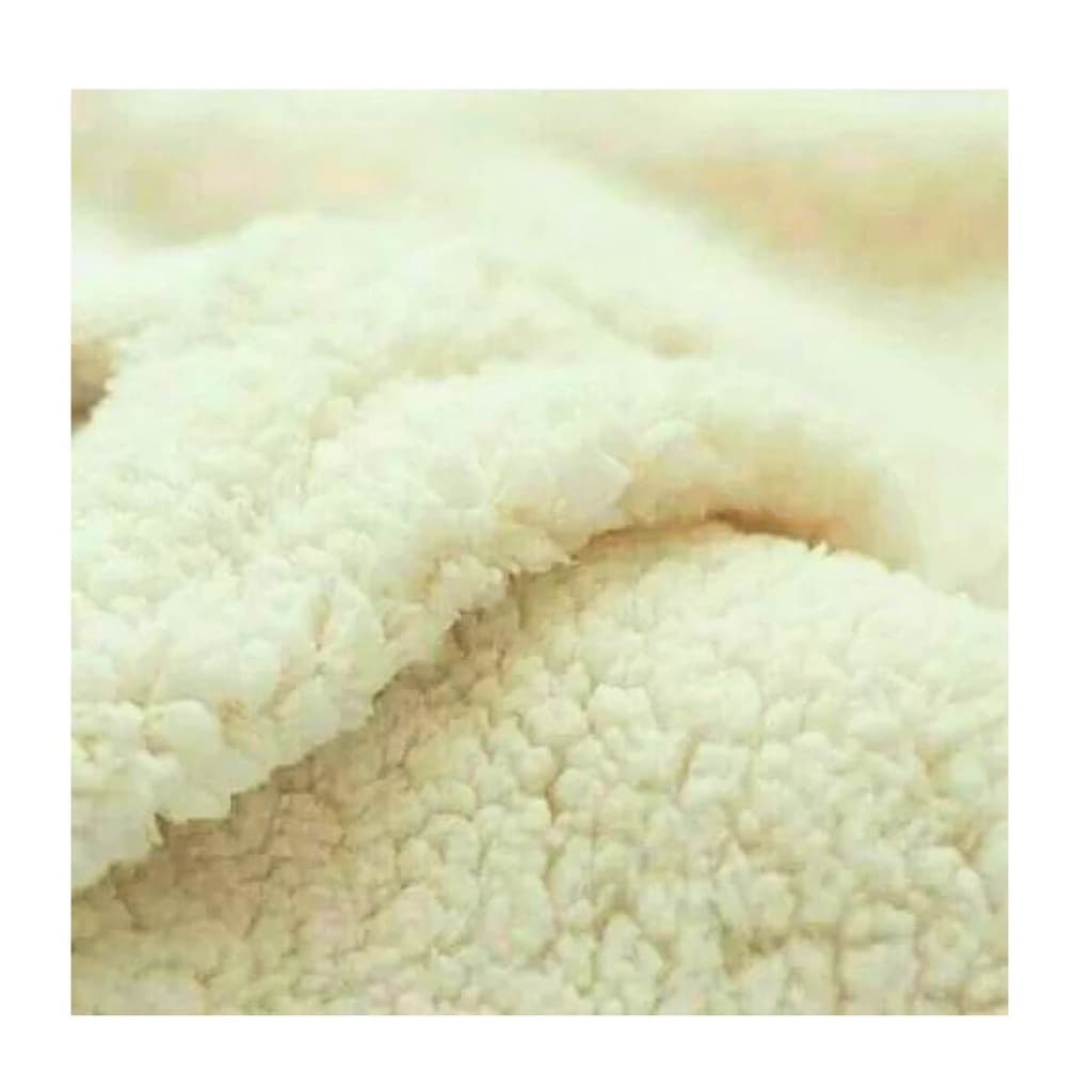 Tecido Carapinha Sherpa 30cm x 1,60m de Largura -  Lã De Ovelha Fake | Carneirinho | Ovelhinha | Pele Sintética