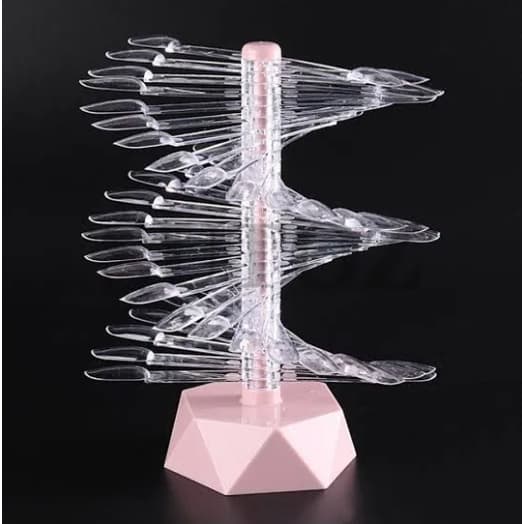 Stand Mostruário Expositor Com 60 Unhas Esmalte Espiral