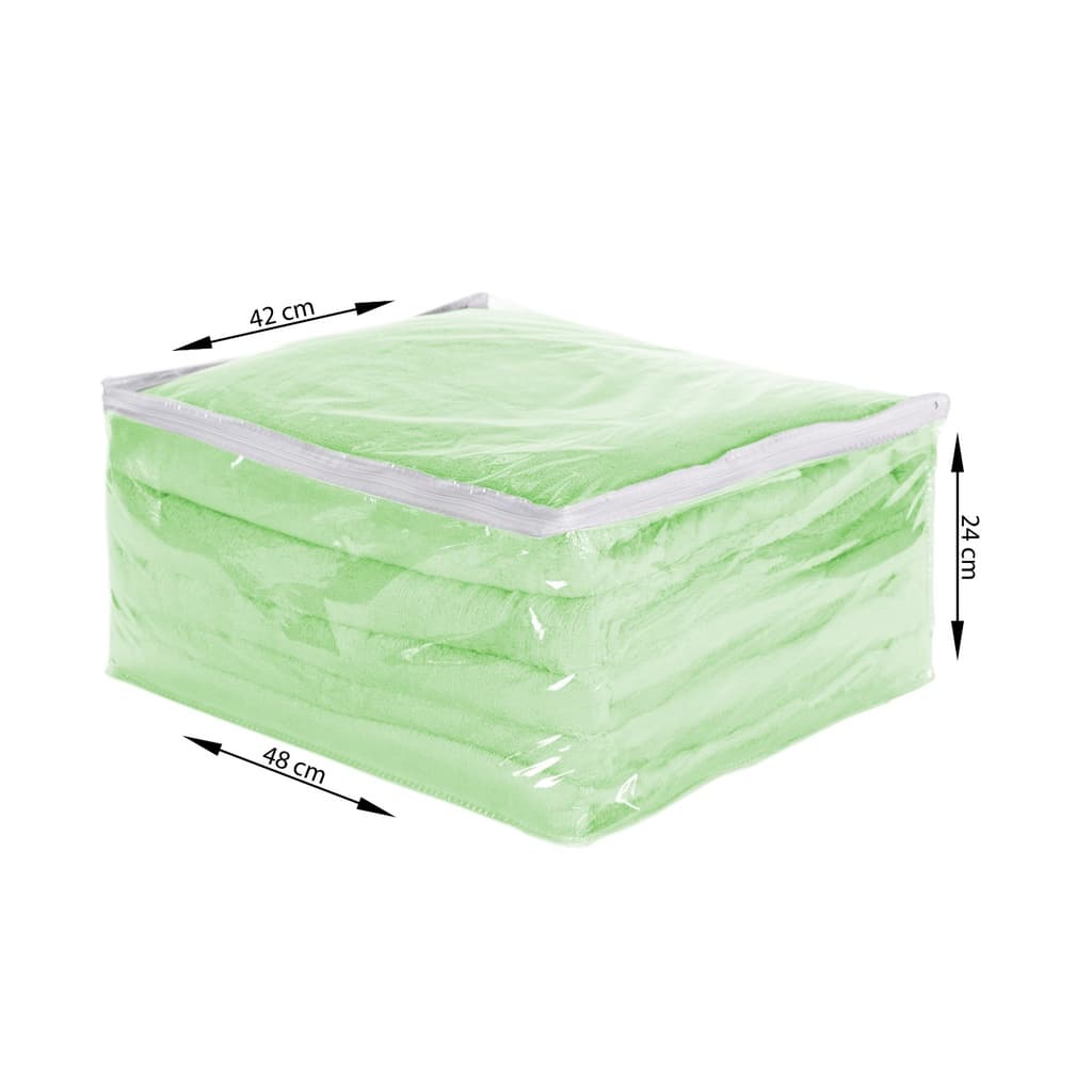 Kit 2 Saco Organizador Closet Edredon Cobertor C/ Ziper