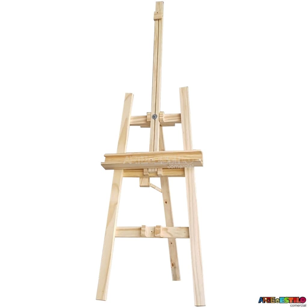 Cavalete De Pintura 170x50 com regulagem de altura Retratil Dobravel para transportar