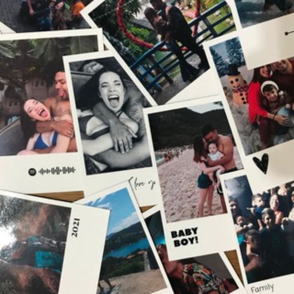 Mini Foto Kit 16 unidades - Cabe na capinha de Celular - Alta qualidade - SEM LEGENDAS