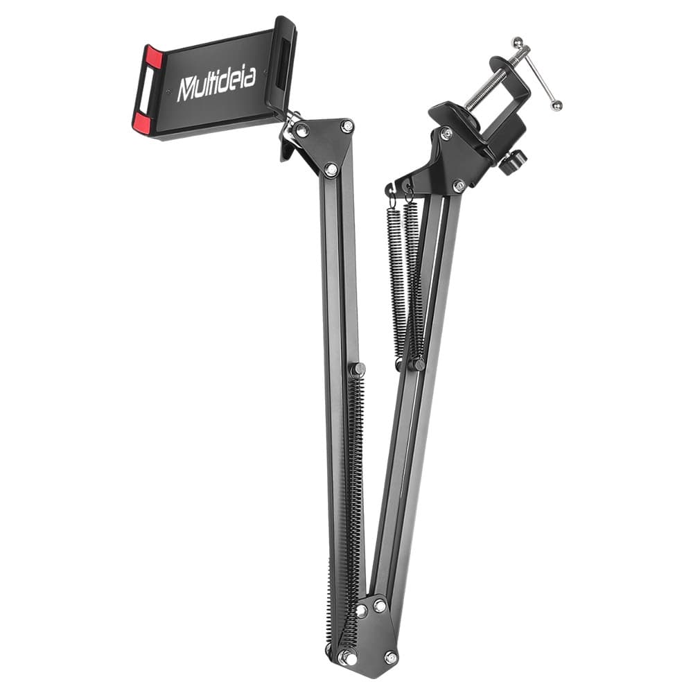 Suporte para Celular Com Braço Articulado E Ajustado Para Mesa