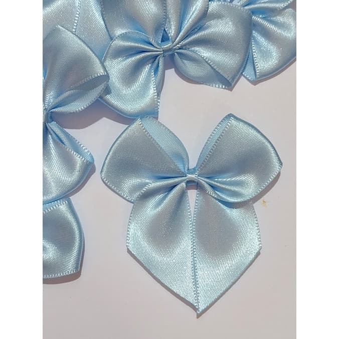 Laço Nº5 6x6 cm - 100 unidades Decorações natalinas, mesas, bolas e esferas acrílicas, caixa milk e lembrancinhas