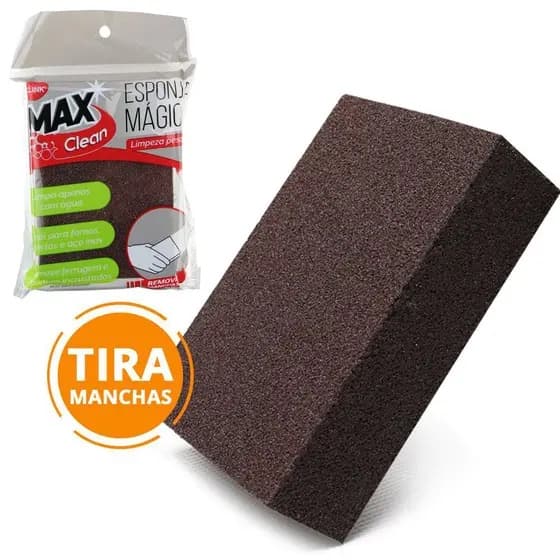 Esponja Mágica Melamina Aço Inox Panelas Limpa Tudo Ferrugem