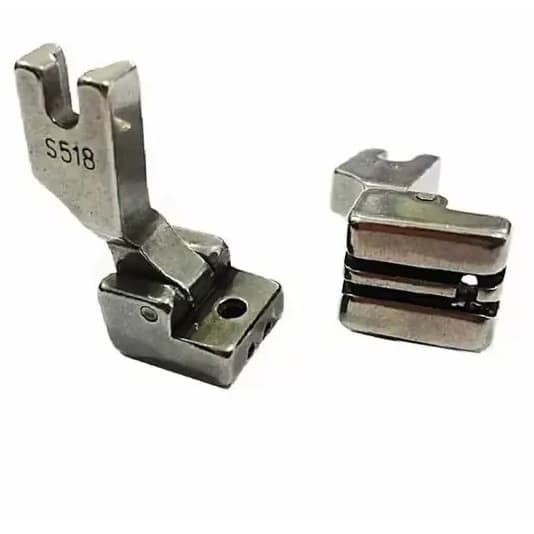 Calcador Máquina De Costura Reta Zíper Invisivel Metal S518