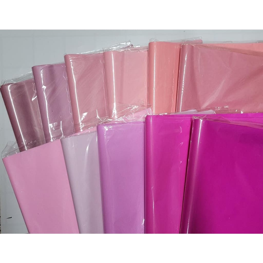 Papel de Seda 50x70 Pacote C/100 Unidades - TONS ROSADOS