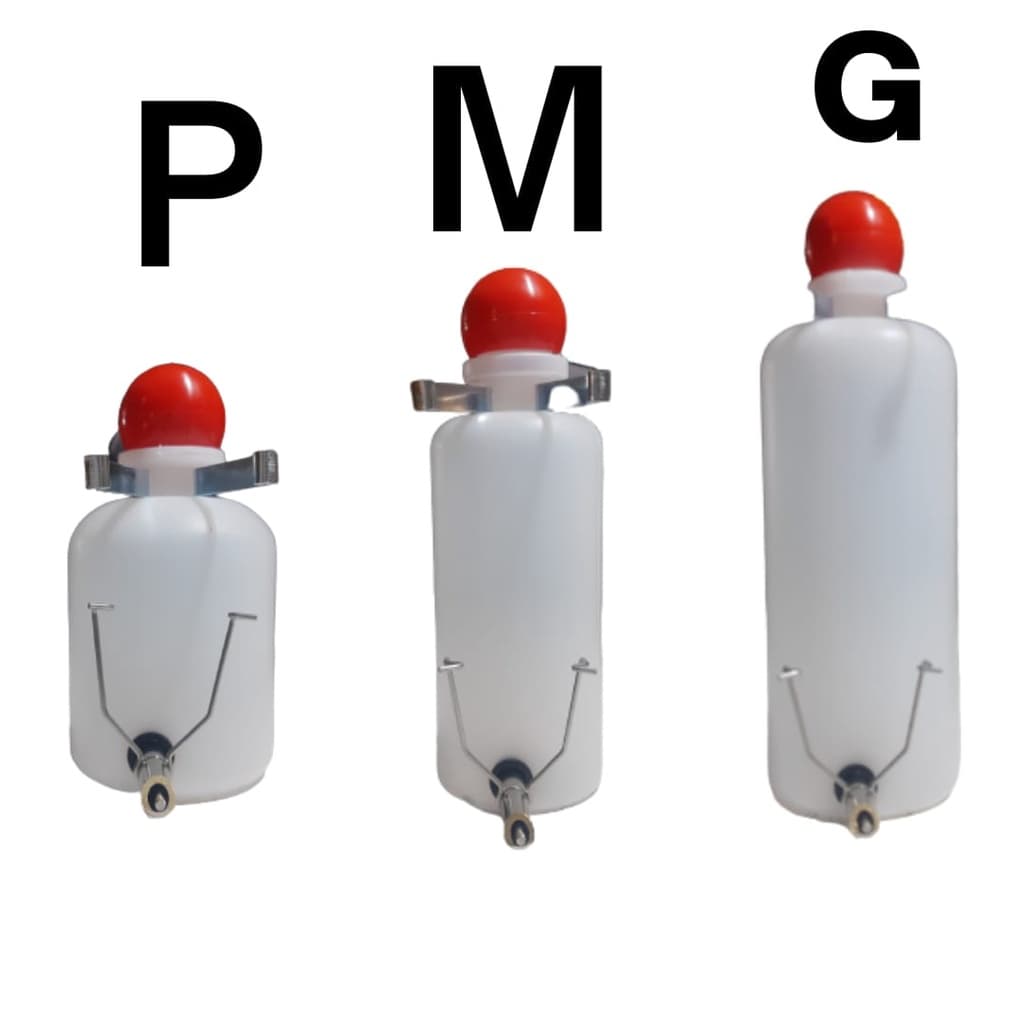 Bebedouro com bico automático para roedores. P/M/G