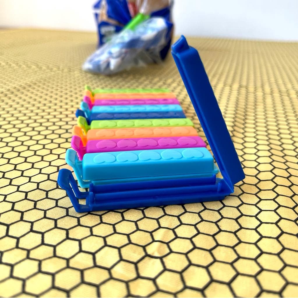 PRENDEDOR LACRE FECHO CLIP P/ EMBALAGENS E SACOS