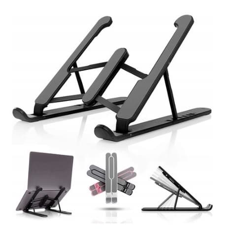 Suporte Base Ergonômico Notebook Tablet Dobrável Universal SILICONE KAP-C118