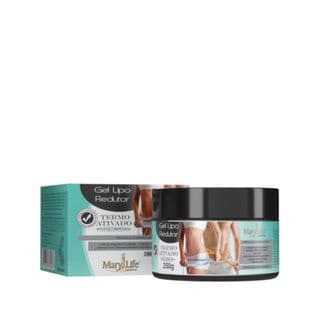 Gel Lipo Redutor de Medidas Termo Ativado - Eficacia em 4 semanas - ideal para massagem modeladora