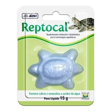 Alcon Reptocal 15g - Tartaruguinha Suplemento De Cálcio