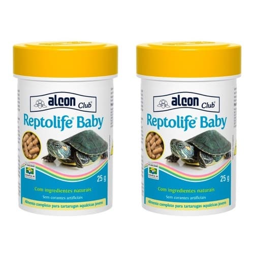 Alcon Club Reptolife Baby 25g Com 2 Un