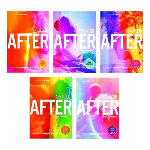 Kit 5 Livros Série After - Anna Todd