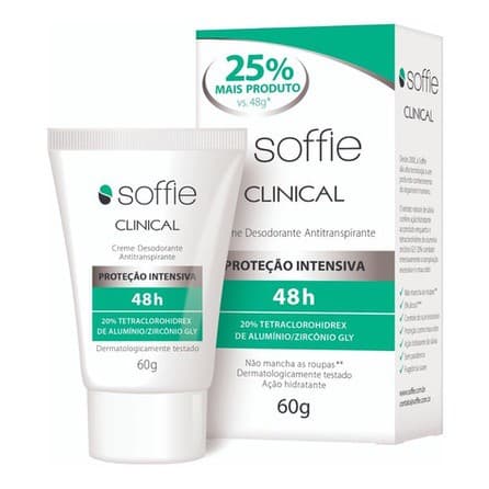 Desodorante Antitranspirante Soffie CLINICAL 48h