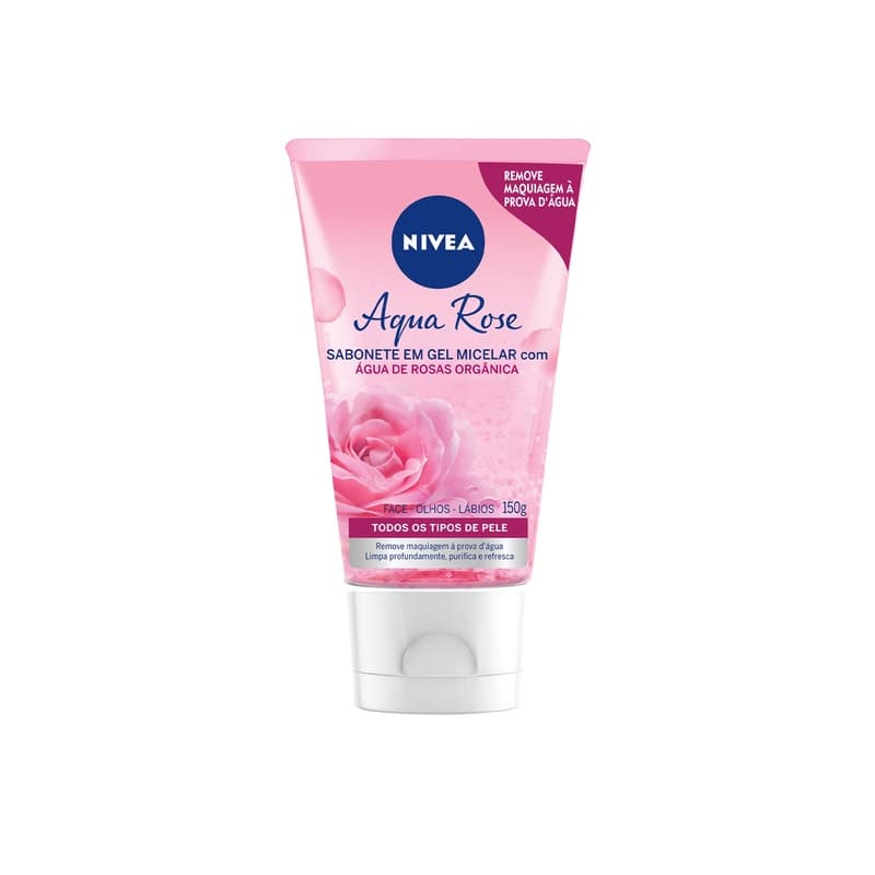 NIVEA Sabonete Facial em Gel Aqua Rose 150ml BBB 26