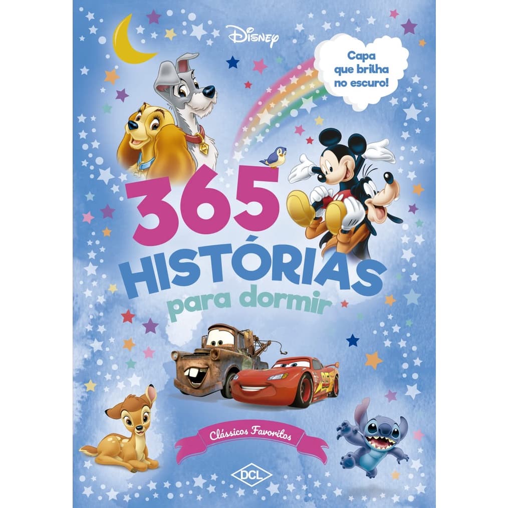 Livro Disney 365 Historias Para Dormir - Brilho Classicos