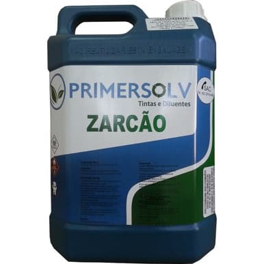 ZARCAO PRIMER FOSCO GRAFITE 5L PRIMERSOLV. ll