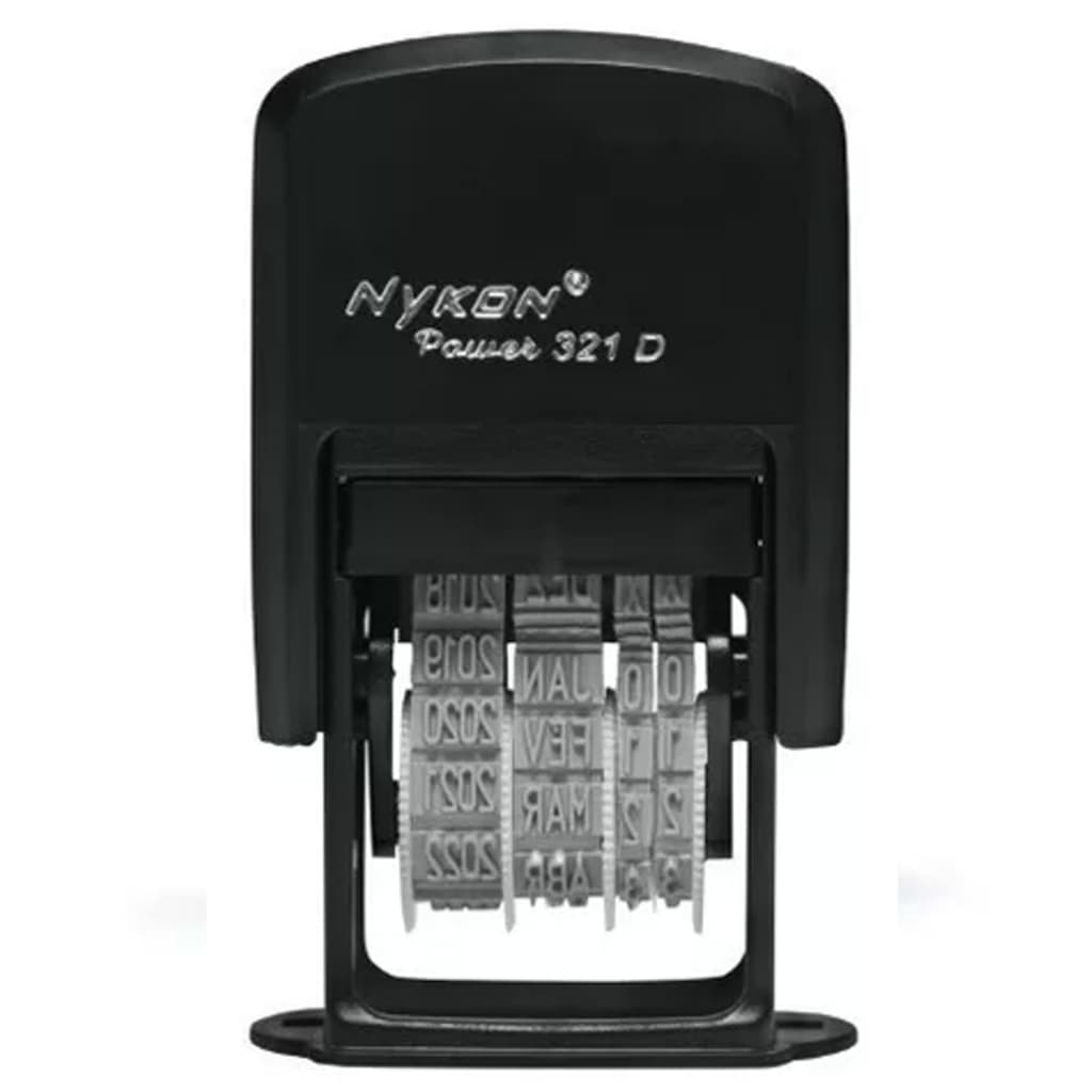 Carimbo Datador Automático Nykon 321d 4x22mm Auto Entintado
