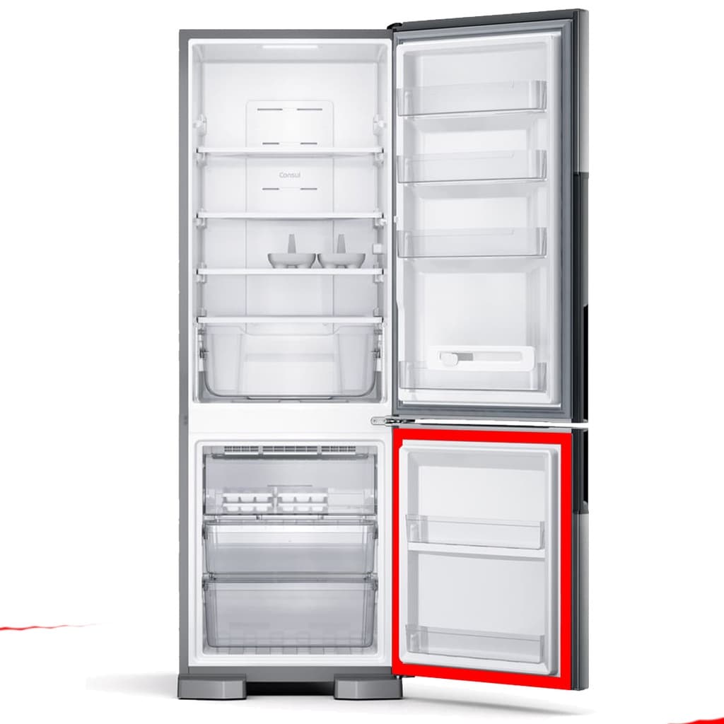 Borracha Gaxeta Para Panasonic Nr-Bb51 Nr-Bb52 Nr-Bb53 Nr-Bb71 Freezer Superior 67x71