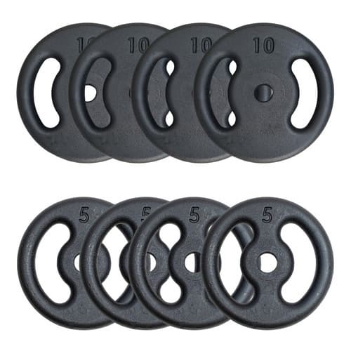 20kg De Anilhas Diversificadas Para Musculação