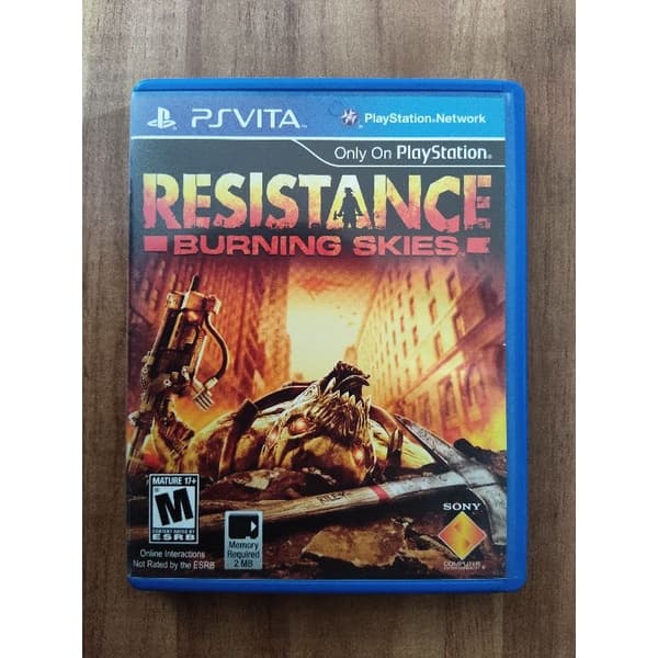 Resistance Burning Skies Psvita