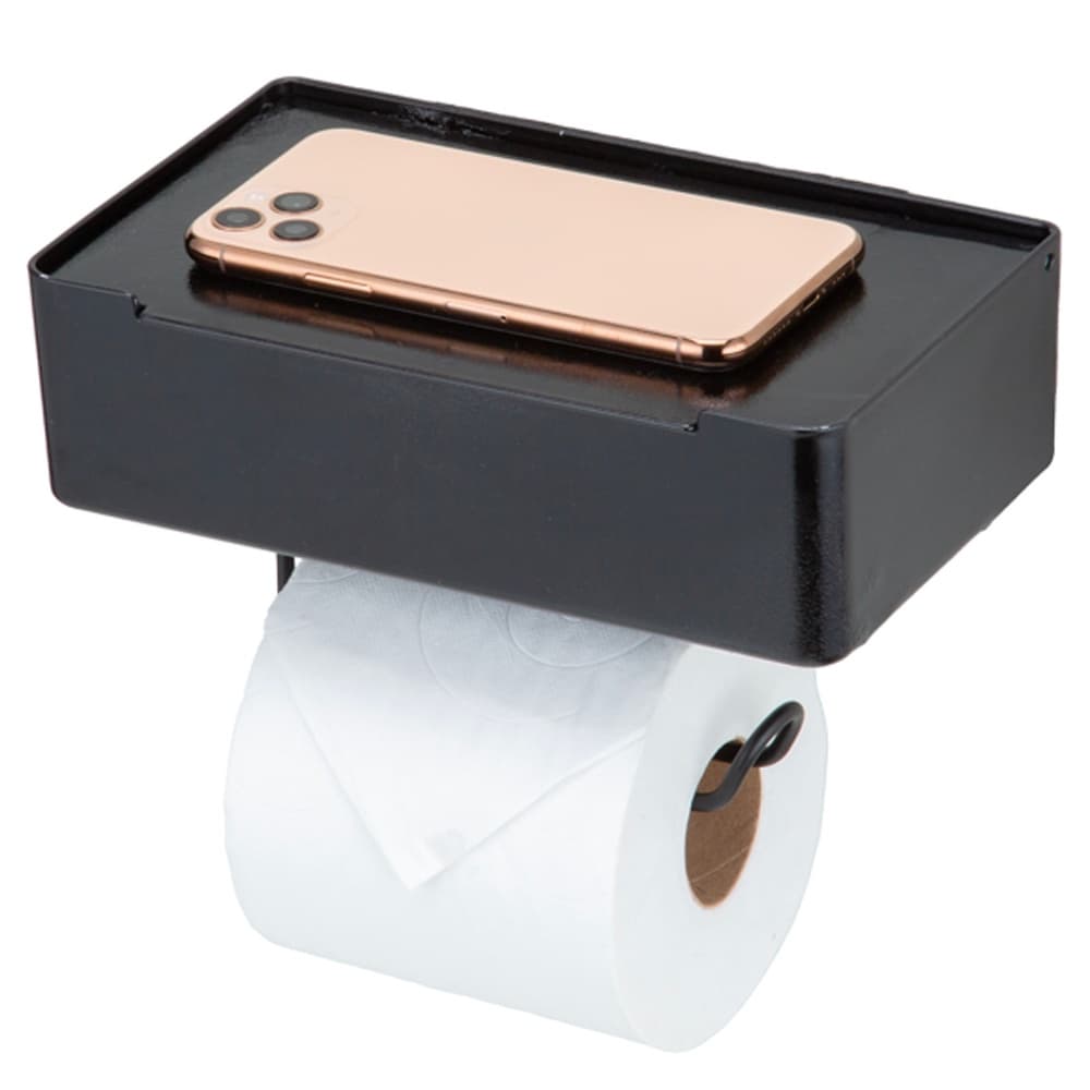 Porta de Papel Higiênico e Lenço Umedecido com Suporte para Celular Arthi