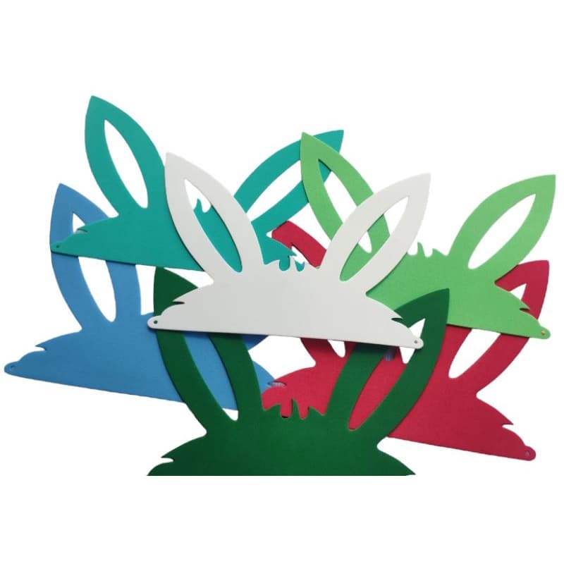 Máscaras Coloridas Coelho Eva Páscoa 35 Unidades Com Elásticos