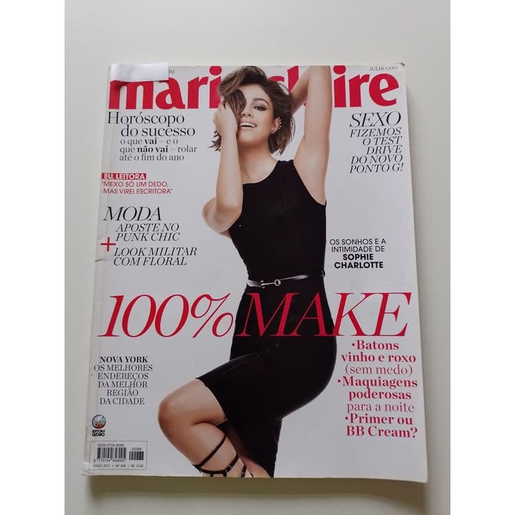 Revista Marie Claire 268 Sophie Charlotte Y514