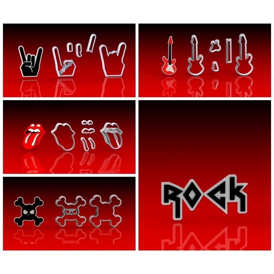 Cortador Kit Rock - 5 Modelos Modulares