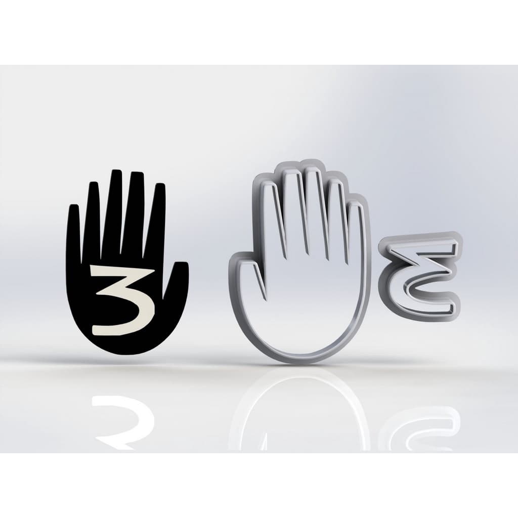 Cortador Kit Gravity Falls - 4 Modelos Modulares Mod 2