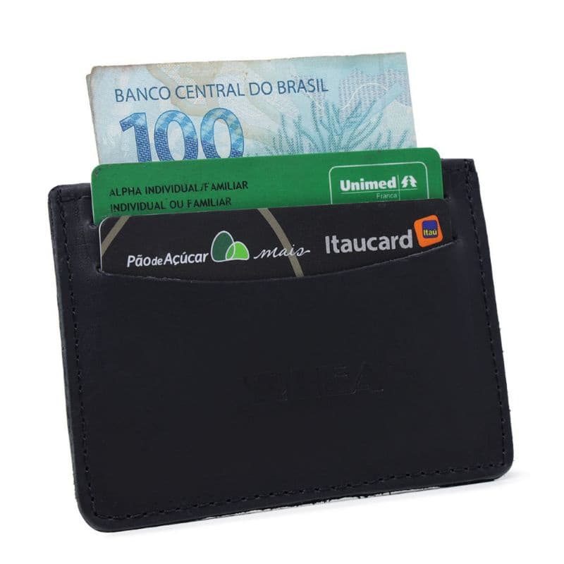 carteira masculina de couro legítimo compcta de mão cabe no bolso na palma da mão