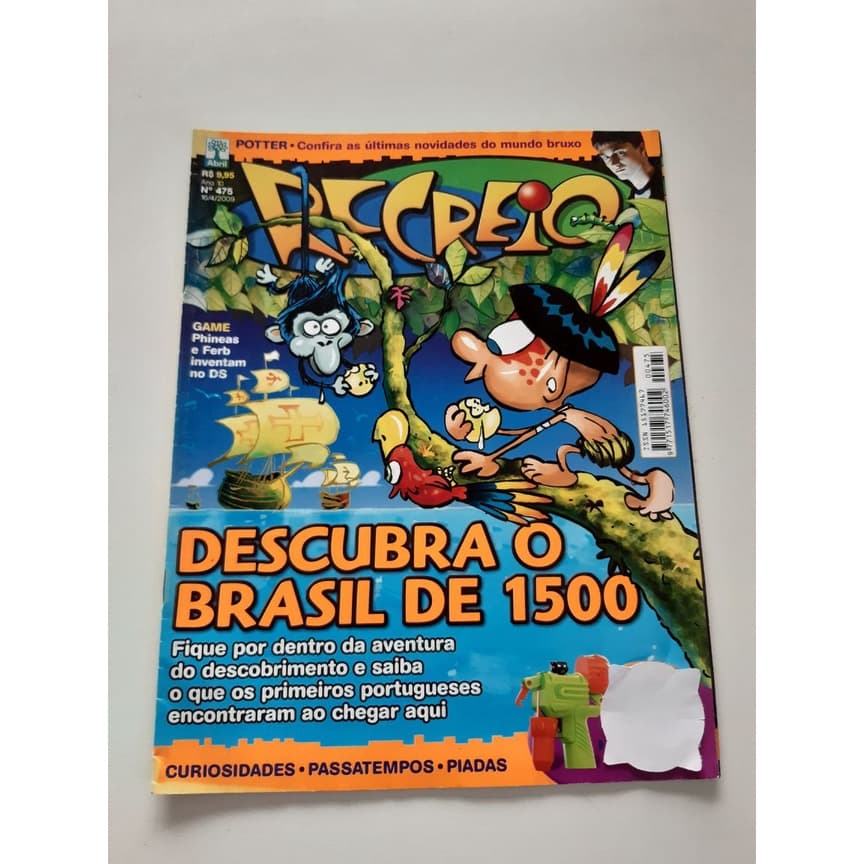Revista Recreio 475 Descubra O Brasil De 1500 Z136