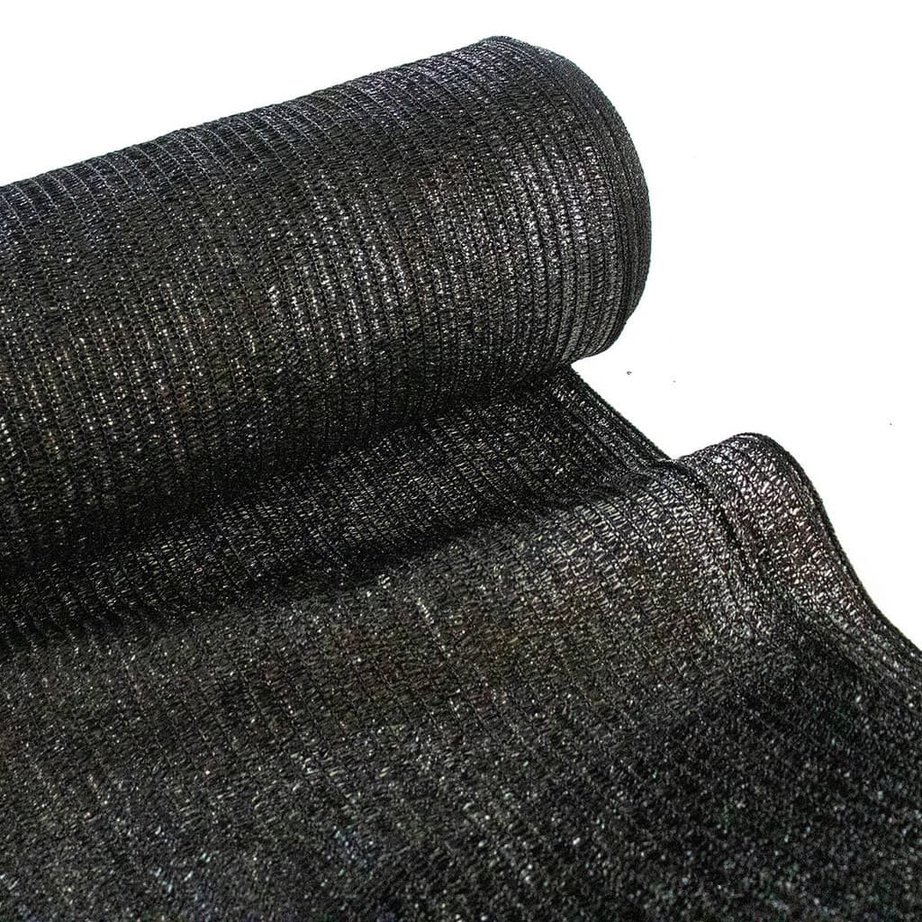 Tela Sombrite Raschel 70% 4x10m Preta Proteção e Sombreamento de Estufa Horta Flores Anti UV