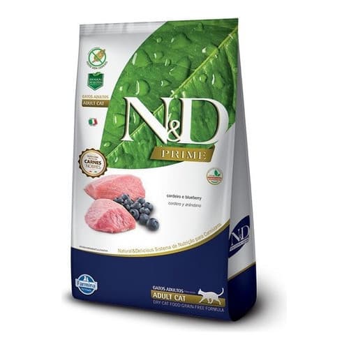 N&D Prime Gato Cordeiro 7,5kg