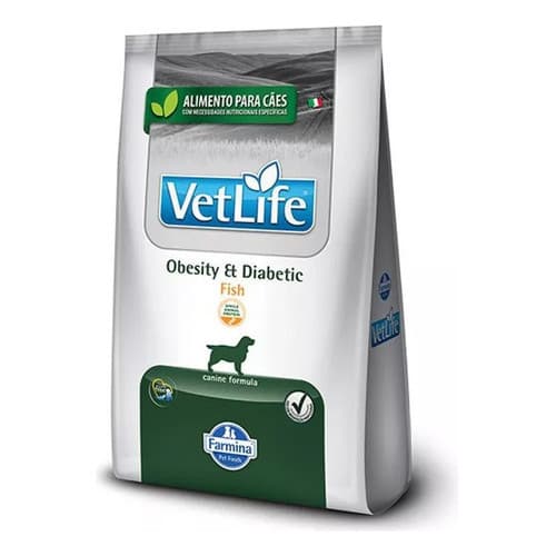 Vet Life Canine Obesity E Diabetic Fish 2 Kg